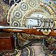 Steampunk style rifle 'MILITARY CORNET'. Subculture Attributes. Neformal-World (Alexander Rusanov). Интернет-магазин Ярмарка Мастеров.  Фото №2
