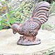 The rooster figurine is made of concrete for decorative interiors and gardens of Provence, Country, Figurines, Azov,  Фото №1