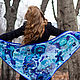 Crocheted shawl ' Memory of the sea'. Shawls. asmik (asmik). Online shopping on My Livemaster.  Фото №2