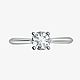 Заказать Элегантное кольцо помолвочное с бриллиантом SMART DIAMOND. Obruchalkicom. Ярмарка Мастеров. . Кольцо помолвочное Фото №3