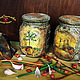 Jars for food spices tea 2 PCs. KITCHEN PROVENCE. Jars. pictures & decor of TanyaSeptember. My Livemaster. Фото №6