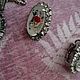 Заказать Винтаж: Винтажный комплект клипсы и кулон на цепочке "Танцы". mon vintage. Ярмарка Мастеров. . Комплекты украшений винтажные Фото №3