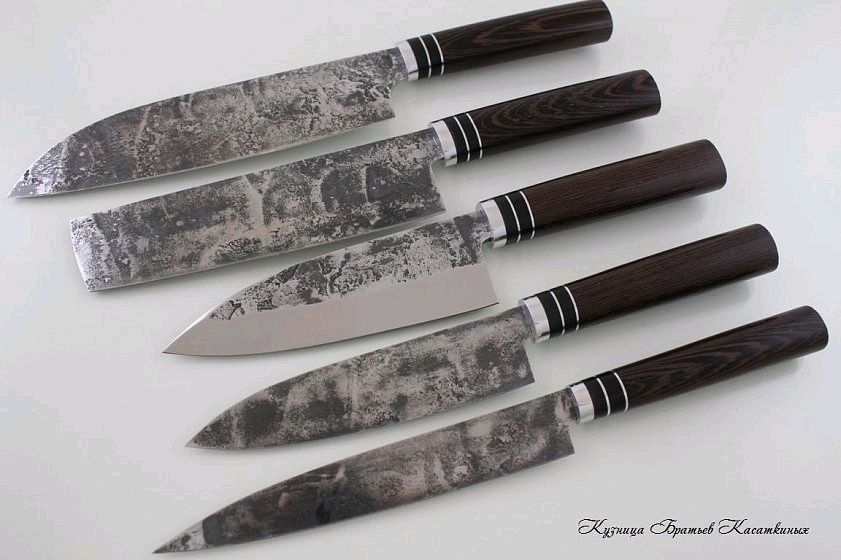 Набор из 5 ножей "Samurai" – заказать на Ярмарке Мастеров – GWUIJRU ...