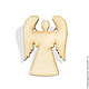 Игрушка на елку "Ангел" F-0125, Заготовки для декупажа и росписи, Ступино,  Фото №1