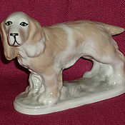 Винтаж handmade. Livemaster - original item Dog Spaniel. Artel PROGRESS. Handmade.