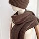 Заказать Шапка и шарф из Ангоры. Lesi_knit. Ярмарка Мастеров. . Шапки Фото №3