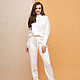 White tracksuit for women, Suits, Moscow,  Фото №1