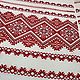 Рушник "Красное серебро". Рушники. Ирина 'Мои Крестики-нолики'. Ярмарка Мастеров.  Фото №4