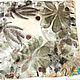 Pañuelo de seda 'el Castaño y el eucalipto' - atlas, ekoprint. Shawls1. studiya. Интернет-магазин Ярмарка Мастеров.  Фото №2