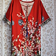 Silk dress by Dolce Gabbana 'cherry blossoms'. Dresses. hrom2483. My Livemaster. Фото №6