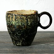 Посуда handmade. Livemaster - original item Rustic Spring Mug. Handmade.
