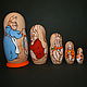 Nesting doll The Tale of Peter Rabbit. Dolls1. color of magic. My Livemaster. Фото №6