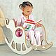 Кресло качалка детское стул для детей мягкое сиденье, Кресла, Иваново,  Фото №1