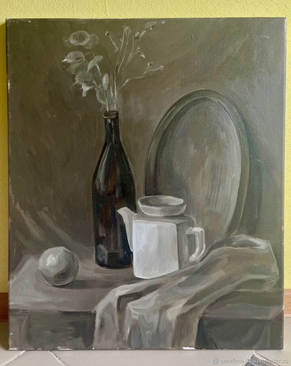 Картины: Гризайль натюрморта в интернет-магазине Ярмарка Мастеров по ...