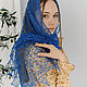 Order Chal de lino de punto calado de Aciano. Brillantes chales. Livemaster. . Shawls Фото №3