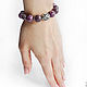 Bracelet lepidolite Veresk. Bead bracelet. MAGNOLIA. Online shopping on My Livemaster.  Фото №2