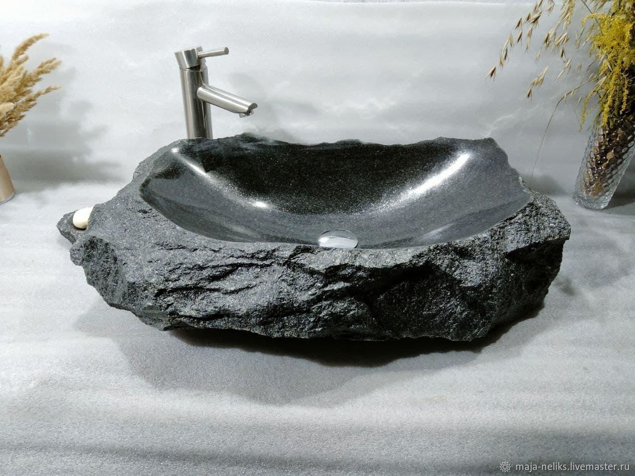 Мебель из камня: для ванны и кухни