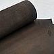 Заказать 6007/33 Краст ЧЕРНЫЙ КОФЕ, МАТОВЫЙ, т.1,4-1,6 мм. Александр (KANT36). Ярмарка Мастеров. . Кожа Фото №3