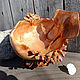 Интерьерная ваза Морской кот из сувеля берёзы. Вазы. Kap Suvel. Ярмарка Мастеров.  Фото №5