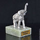 Order elephant. Miniature. Figure. Figurine. Souvenir. Gift. Souvenirs for hunters and fishermen. Livemaster. . Figurine Фото №3
