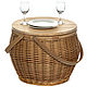 Picnic basket 'Despini' (for 2 persons). Picnic baskets. H-Present more, than a gift!. My Livemaster. Фото №5
