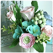 Цветы и флористика handmade. Livemaster - original item A Bouquet Of Freshness. Flowers polymer clay handmade.. Handmade.