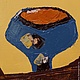 Картина. Con te. Масло, холст на подрамнике, мастихин 30х35 см. Картины. Ершова (Ershova) Марина (Marina):). Интернет-магазин Ярмарка Мастеров.  Фото №2