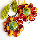  from the Flower of art glass fusing jewelry. Pendant. MyFusedGlass. My Livemaster. Фото №6