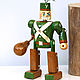 Wooden soldier (22 cm) by Urfin Jus. Ball-jointed doll. The most beautiful toys. My Livemaster. Фото №5