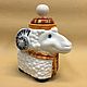Ram pot china. Jars. Veselyj farfor. My Livemaster. Фото №4