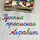 Russian four-color movable Montessori Alphabet, Play sets, Voronezh,  Фото №1