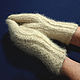 Заказать Перчатки женские из собачьей шерсти Молочный шоколад. Warm Yarn. Ярмарка Мастеров. . Перчатки Фото №3