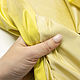 Тафта шелковая желто-золотистая 3,3 м MON06285, Ткани, Краснодар,  Фото №1
