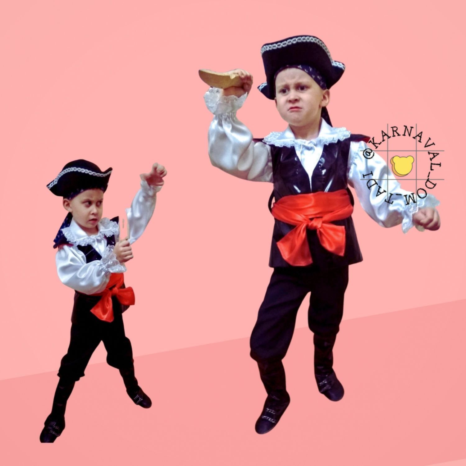 Карнавальный костюм для мальчика Охотник - Лесоруб - Разбойник 2 прокат