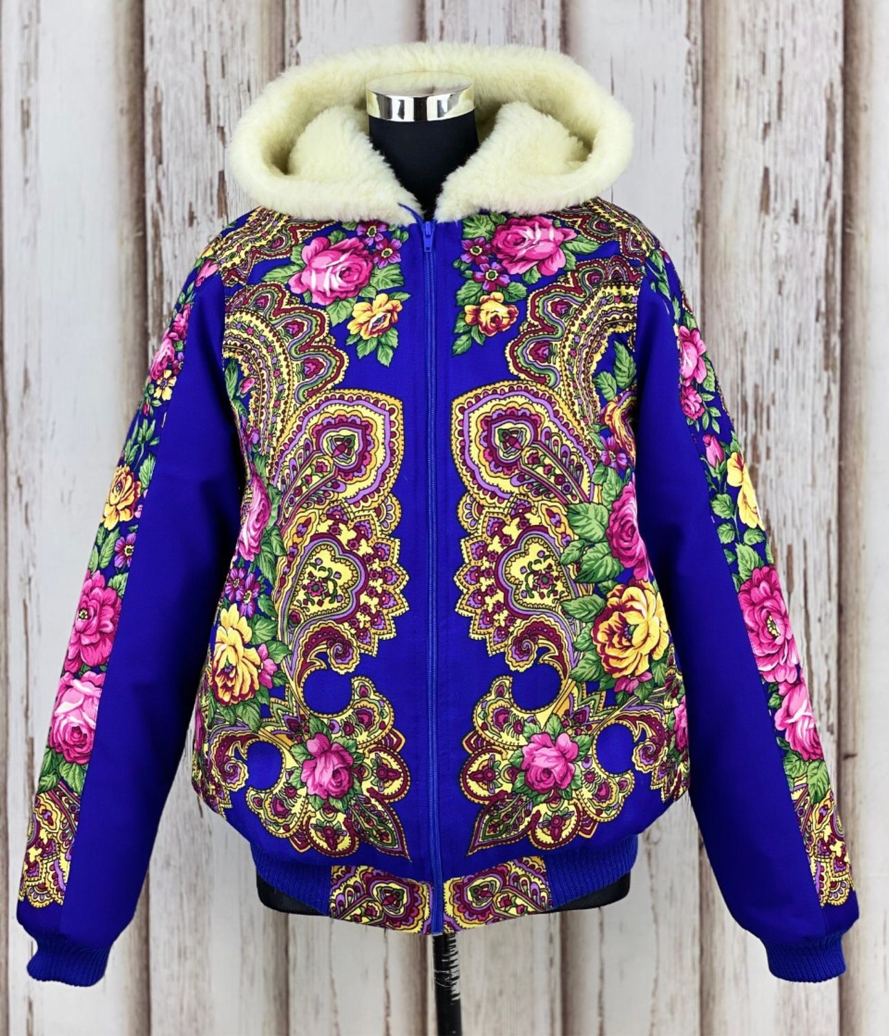 Jackets based on 'Pavloposad shawl', Outerwear Jackets, Mozdok,  Фото №1