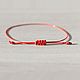 Bracelet Red string. Bracelet thread. asbaik (asbaik). Online shopping on My Livemaster.  Фото №2