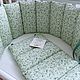 Бортики в круглую кроватку Stokke Sleepi. Текстиль новорожденным, Бортики в кроватку, Одинцово,  Фото №1