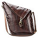 Leather handbag 'Verona' (brown header), Classic Bag, St. Petersburg,  Фото №1