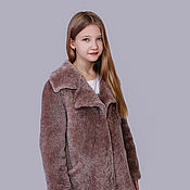 Одежда детская handmade. Livemaster - original item Children`s fur coat made of natural fur 