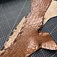 Сrocodile (бок) - Acero 1.3 - 1.5. Кожа. Магазин натуральной кожи CraftZone. Интернет-магазин Ярмарка Мастеров.  Фото №2