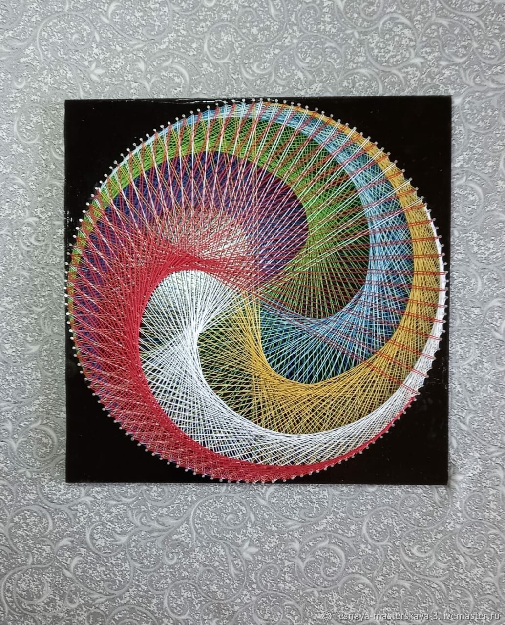 Генератор изображений в стиле string art