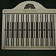 Berdo for swearing weaving on 19 patterned threads, Loom, Sestroretsk,  Фото №1