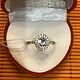 Серебряное кольцо с природным танзанитом и микро цирконами. Кольца. OLVIKSOL JEWELRY STORE. Ярмарка Мастеров.  Фото №5