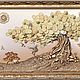 Денежное дерево" Бонсай" символ процветания, благополучия, Картина фэншуй, Лондон,  Фото №1