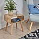 Тумба прикроватная из массива, БЕНГТ. Тумбы. MyLoft.Me. Ярмарка Мастеров.  Фото №4
