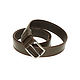Order  Men's leather belt brown 35 RM-352-1. Natalia Kalinovskaya. Livemaster. . Straps Фото №3