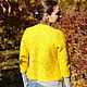 Yaga handmade blouse "Gold Autumn". Sweaters. Yaga handmade clothing & textiles. My Livemaster. Фото №4