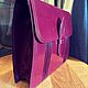 Винтаж:  Винтажный клатч Yves Saint Laurent из бордовой кожи. Сумки винтажные. Chic bags. Интернет-магазин Ярмарка Мастеров.  Фото №2