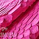 Кожа питона фуксия ярко розовая матовая. Кожа. Nata_l_y (lovefromocean). Интернет-магазин Ярмарка Мастеров.  Фото №2