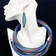 Copy of Copy of Copy of Copy of Copy of Mesh tube necklace with pearls. Necklace. Marina. My Livemaster. Фото №4